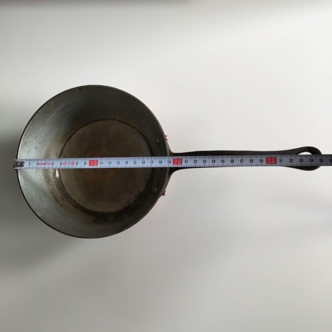 Mauviel ムヴィエール　銅製 片手鍋 18cm IH不可