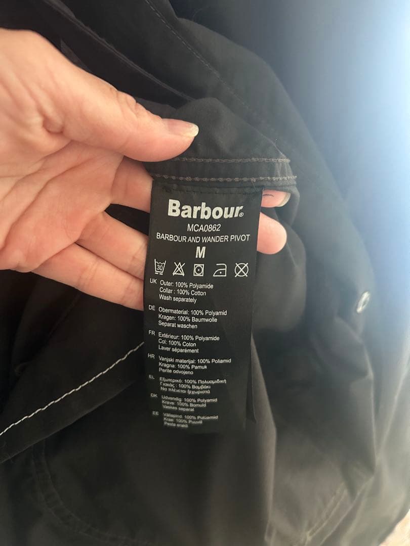 Barbour✖️and wander ジャケット