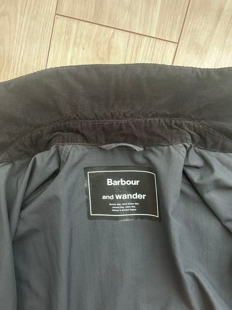 Barbour✖️and wander ジャケット