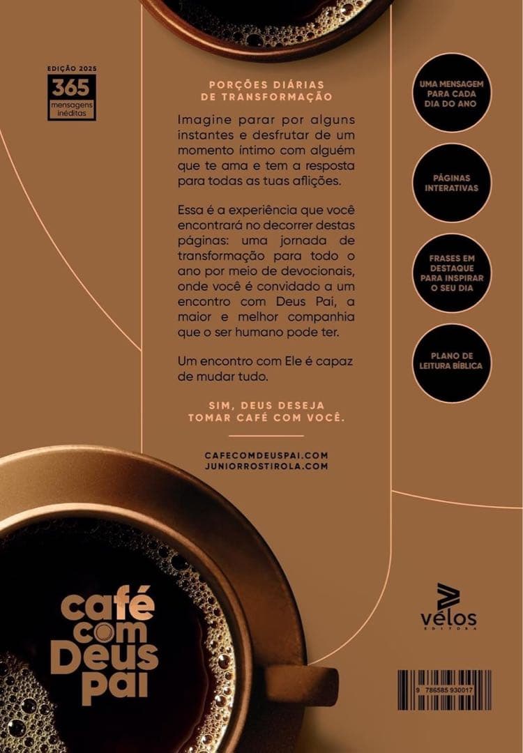 Café com Deus pai 2025 Portugues 2冊