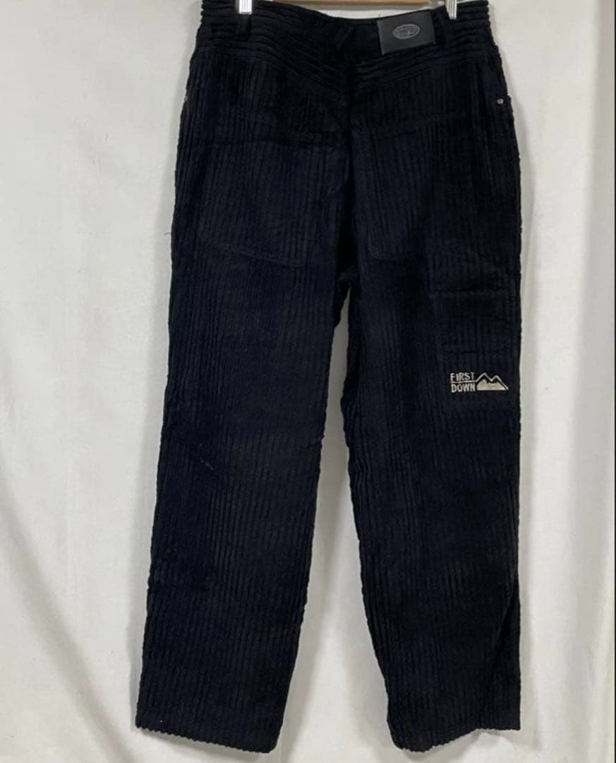 90s 極太　FIRST DOWN セットアップ　ヒップホップb系　コーディロイ