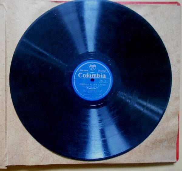 ベートーヴェン Columbia SYMPHONY No,2 SPレコード4枚組