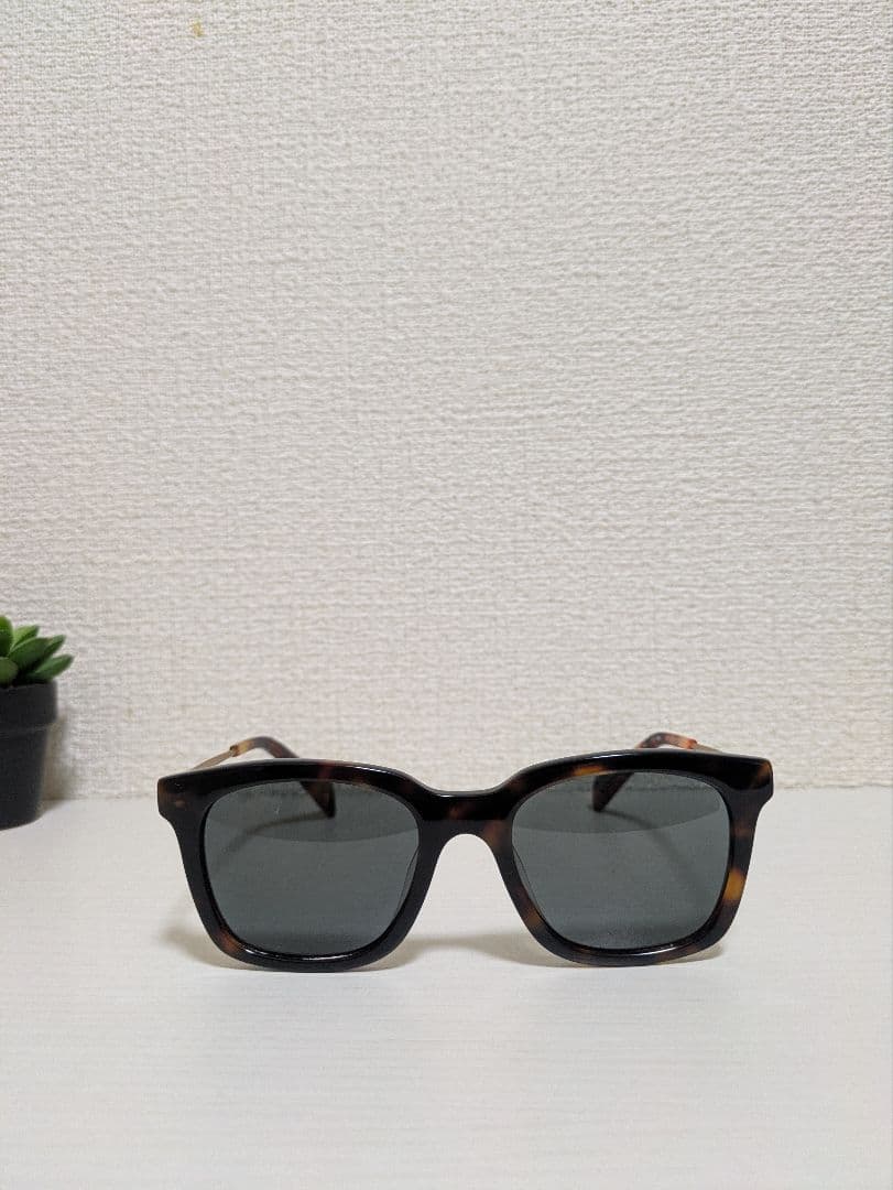 美品 定価約4万円 ヨウジヤマモト YY1306 サングラス フランス製 鼈甲
