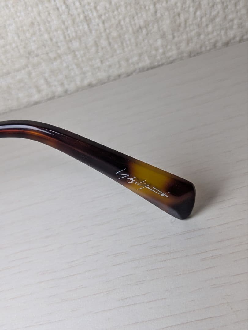 美品 定価約4万円 ヨウジヤマモト YY1306 サングラス フランス製 鼈甲