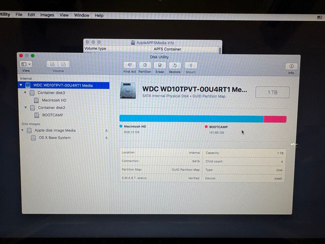 MacBook Pro 2010early?、13インチ、HDD1TB、ジャンク