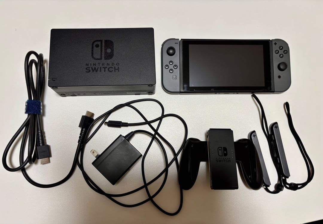 Nintendo Switch グレー 本体 周辺機器