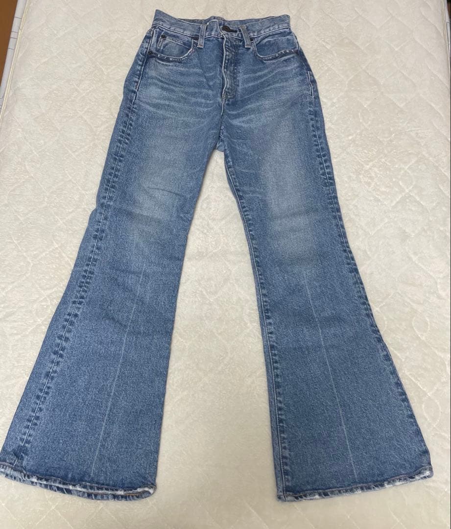 MOUSSY マウジー MVS FLARE 24inch ブルー