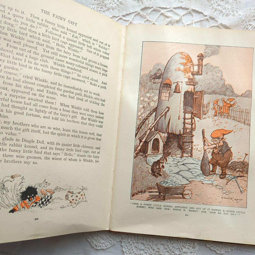 稀少1930ヴンテージ絵本 アンアンダーソン 洋書 アンティーク ヴィクトリアン