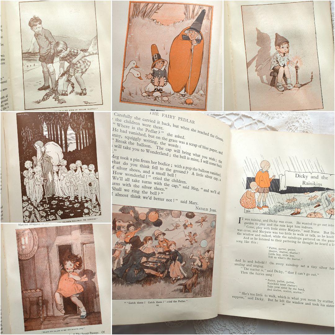 稀少1930ヴンテージ絵本 アンアンダーソン 洋書 アンティーク ヴィクトリアン