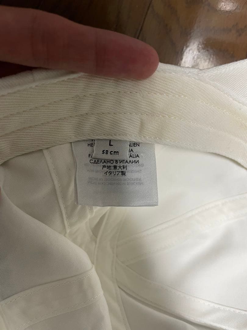 【ひでさま専用】バレンシアガ キャップ ホワイト L
