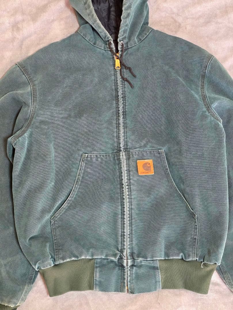 い*す様 Carhartt アクティブジャケットJQ243 USA90s デトロ