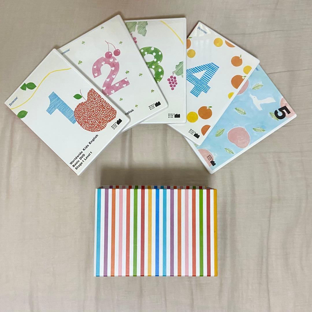 【 Stage 1~6 】 Benesse ワールドワイドキッズ DVDセット
