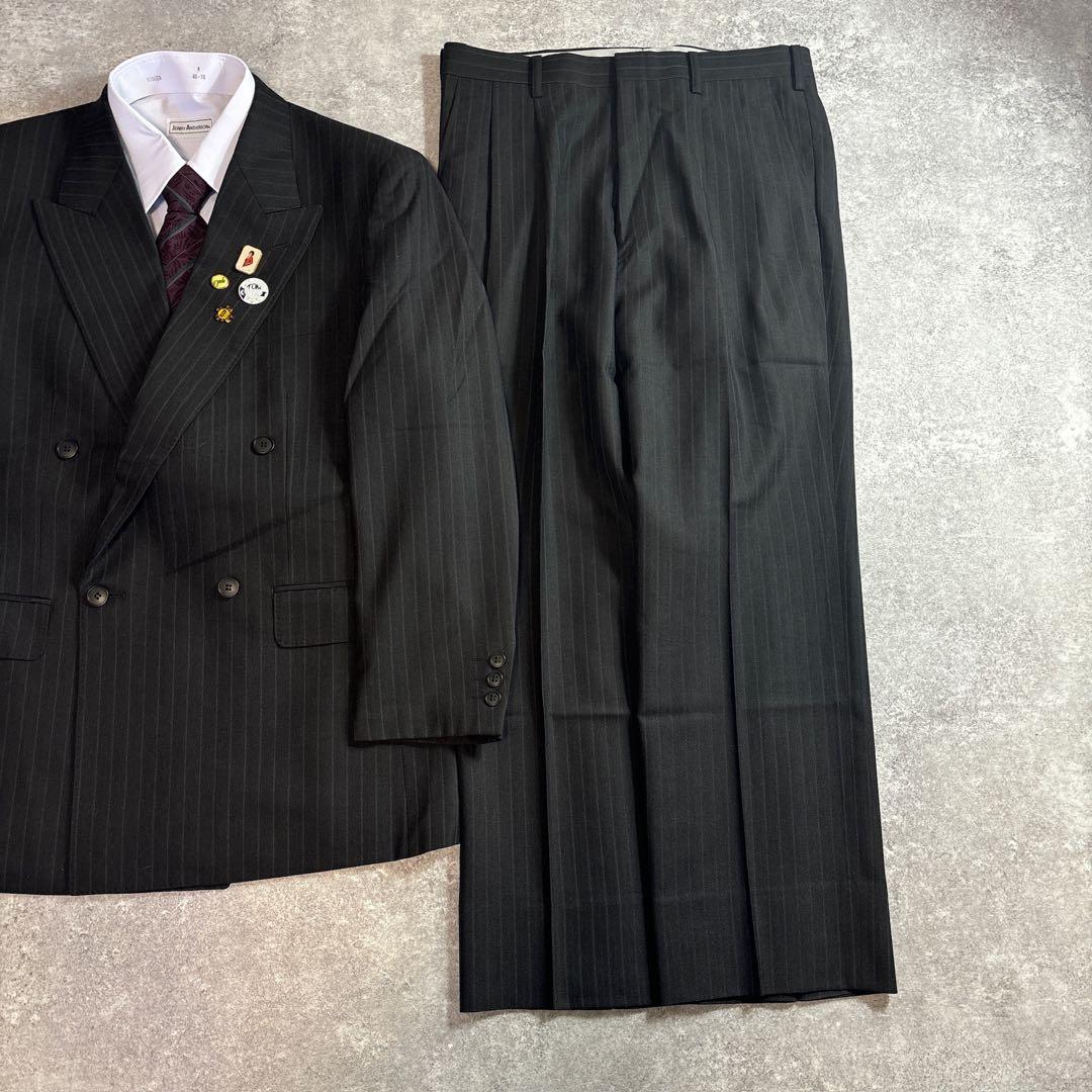 90s vintage レトロセットアップ スーツ ピンズ No.129