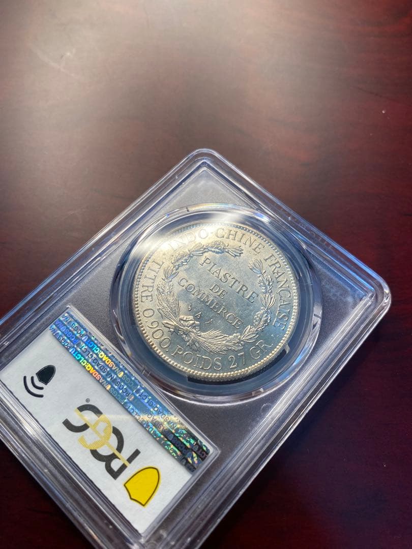 PCGS NCG アンティーク　銀貨　ピアストル