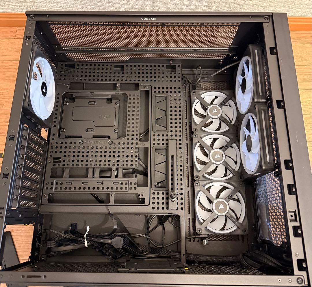 PCケース(自作PC用) CORSAIR FRAME 5000D RS ARGB+QX120/LX140
