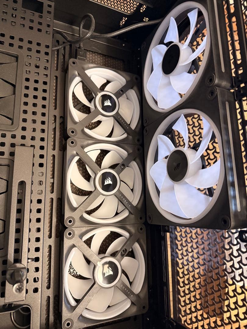 PCケース(自作PC用) CORSAIR FRAME 5000D RS ARGB+QX120/LX140