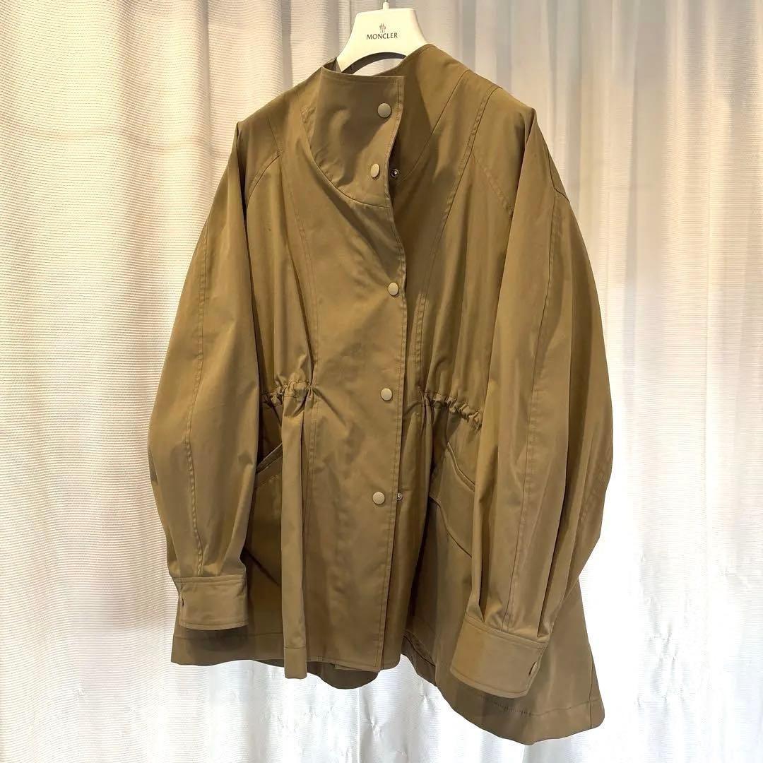 【正規品 美品】machattマチャット スタンドオーバーコート ベージュ