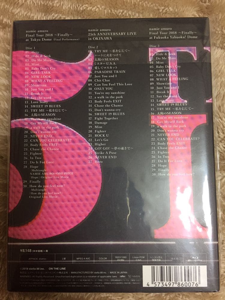 安室奈美恵/namie amuro Final Tour 2018 福岡