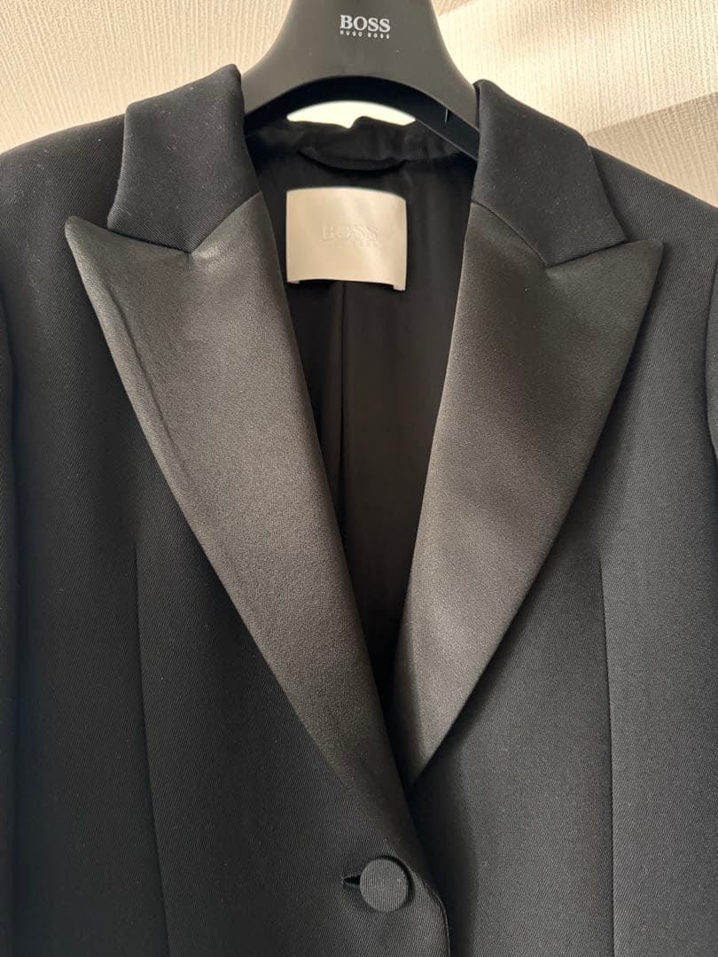 【新品未使用】HUGO BOSS 春秋テーラードコートFR34日本5号XS