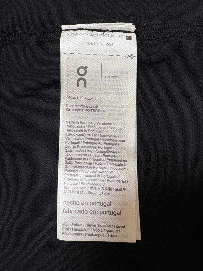 ON×PAF Running-T L(XL)　CURRENT FORM 1.0