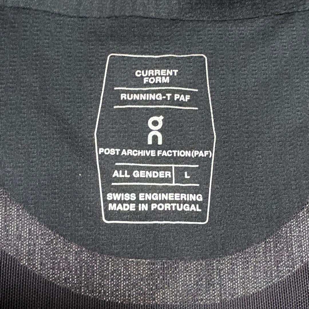 ON×PAF Running-T L(XL)　CURRENT FORM 1.0