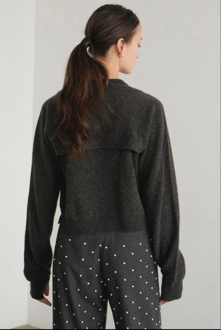 【最安値】CLANE クラネ　ARRANGE KNIT TOPS