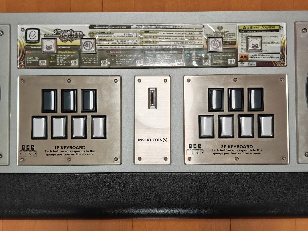 beatmania IIDX 匠コン ダブル ACサイズ 三和ボタン EMP皿