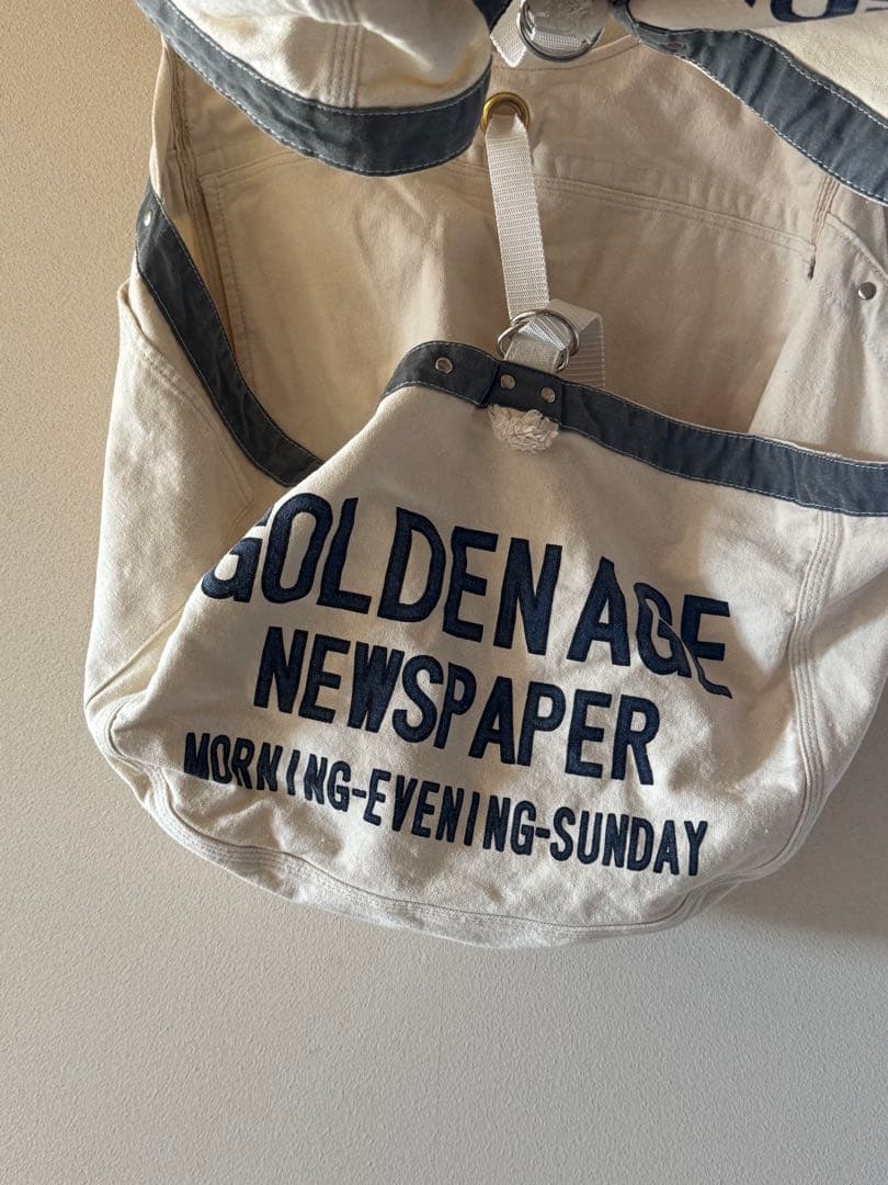ニュースペーパーバッグベスト　newspaper bag