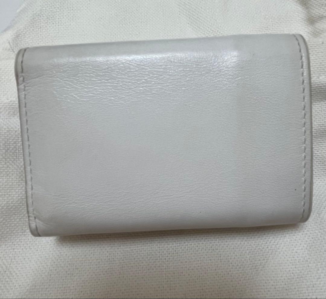BALENCIAGA 猫プリント 三つ折り財布