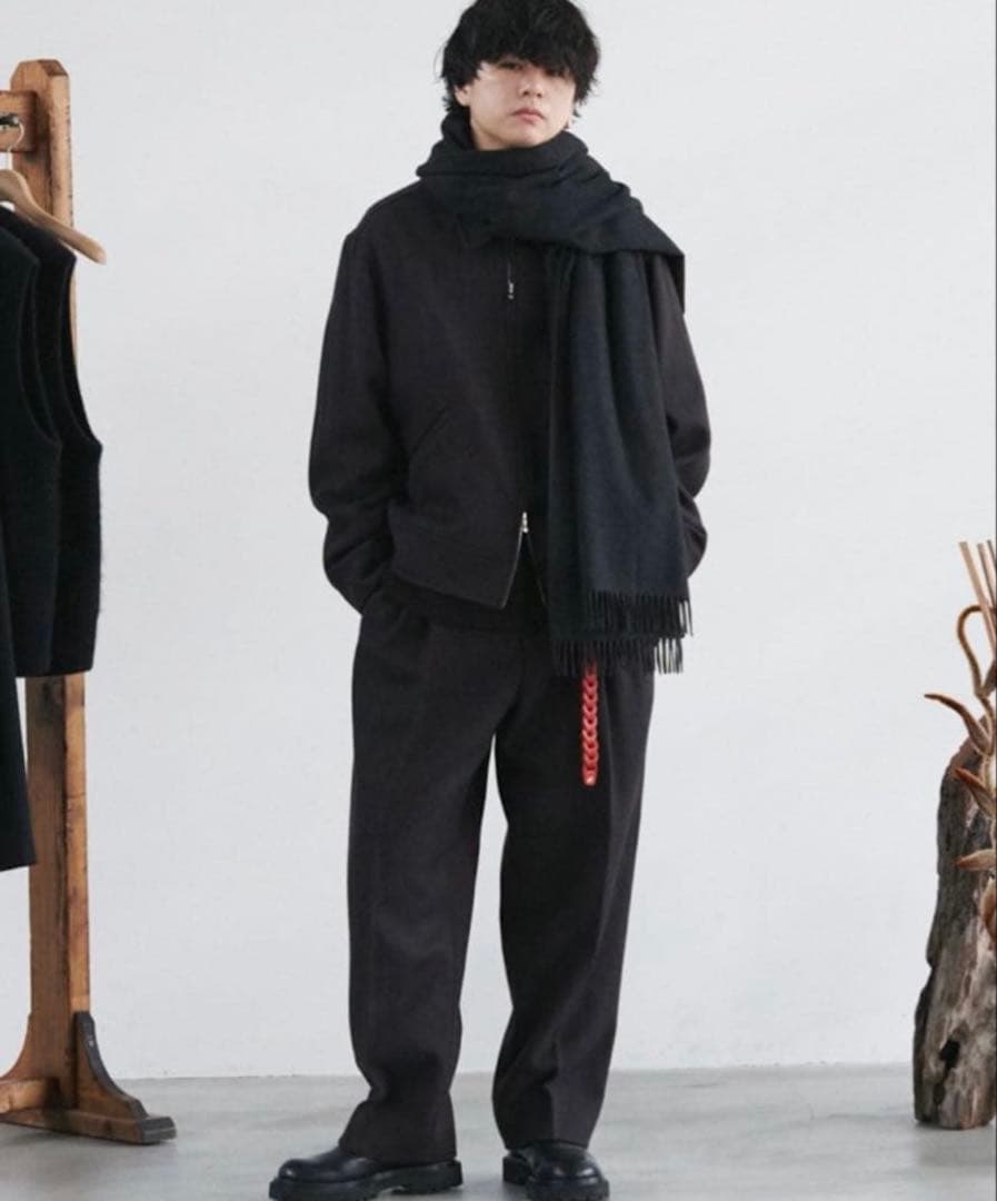 小物 LIDNM BABY WOOL BLANCKET STOLE