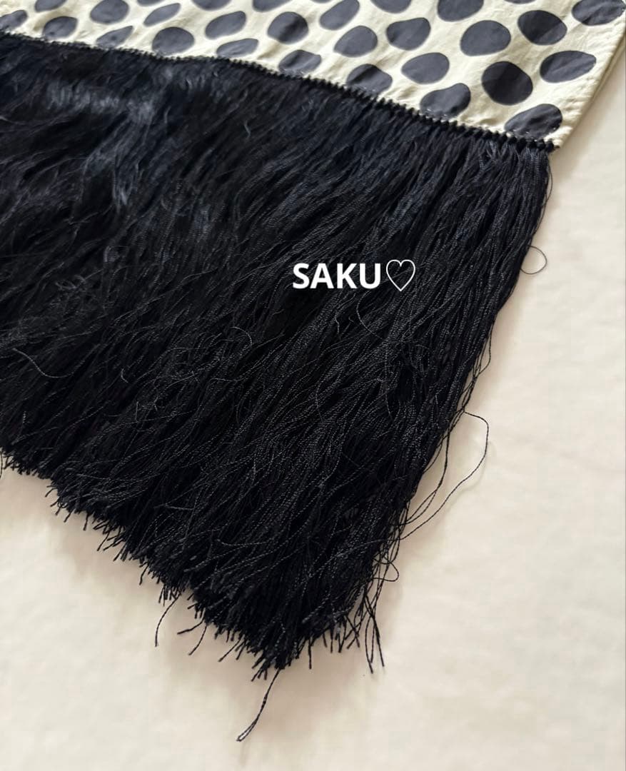 DRIES VAN NOTEN エンブロイダリーシルクストール 正規品