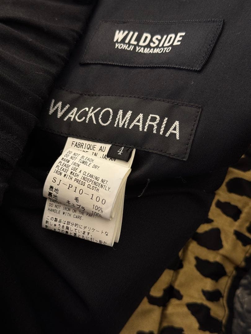 YOHJI YAMAMOTO × Wacko Maria ギャバジンset up