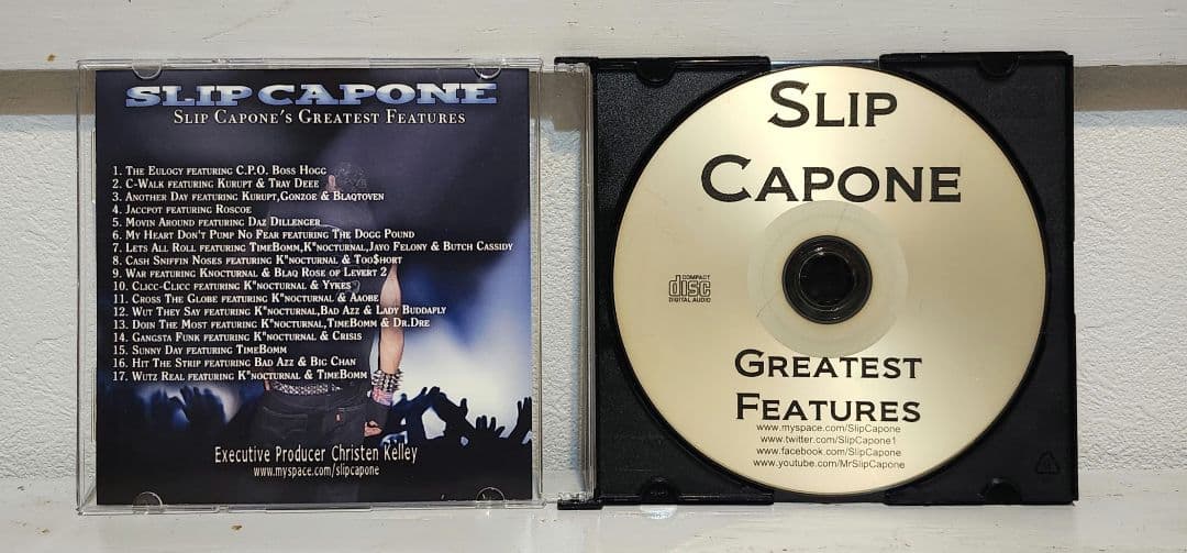 G-RAP【SLIP CAPONE】Greatest Features