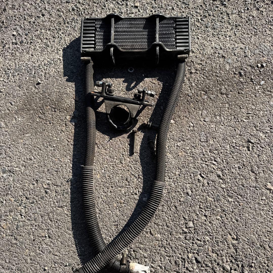 GS400 キジマ　ロックハート　オイルクーラー