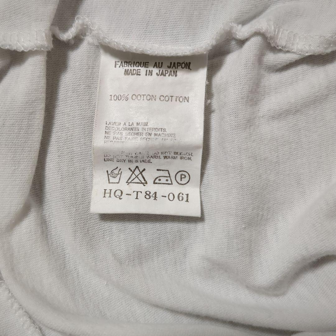 Yohji Yamamoto POUR HOMME Vネック刺繍ラグランTシャツ