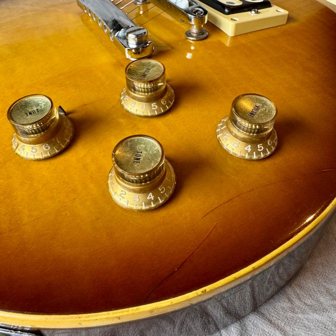 【希少】グレコレスポールEG420 フレイム杢 チェリーサンバースト1972年製