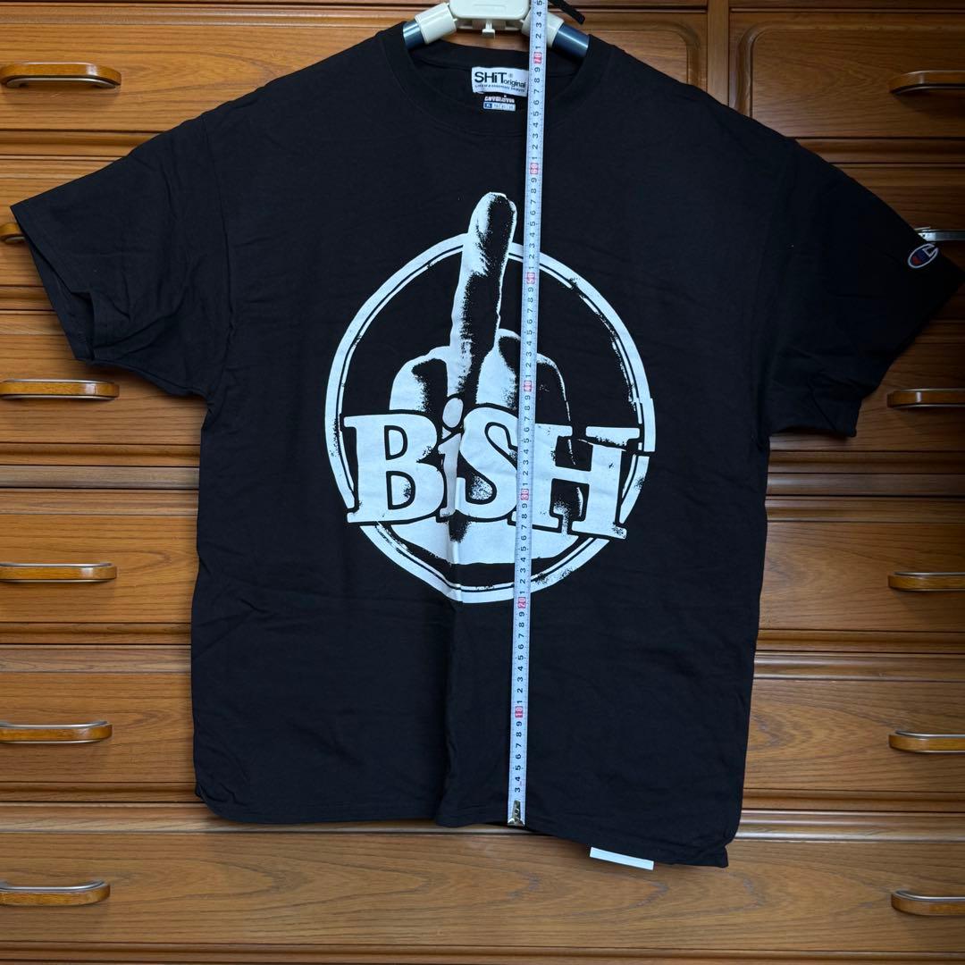 BISH ブラック Tシャツ