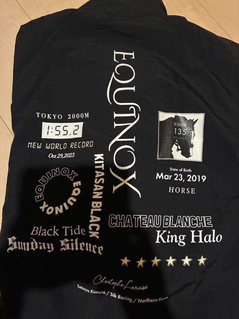 イクイノックス EQUINOX 引退記念ブルゾン
