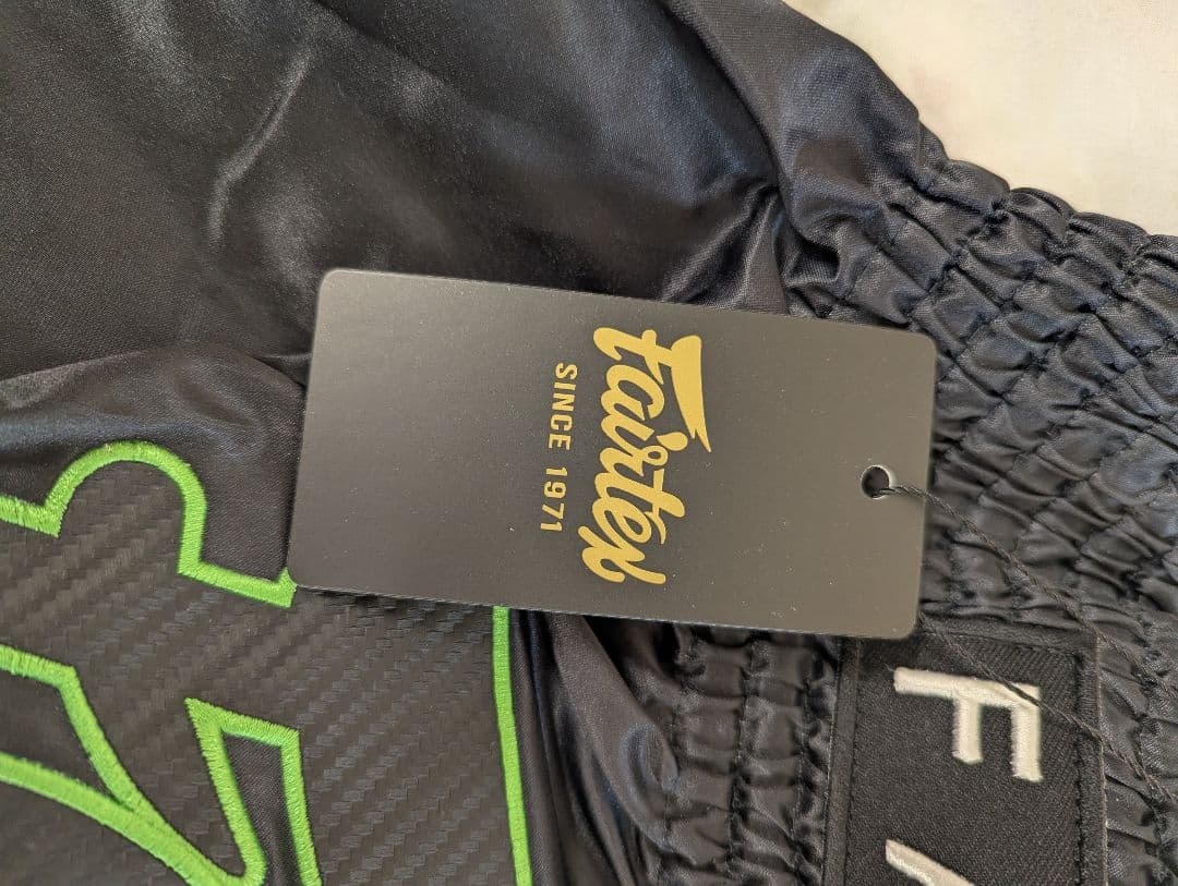Fairtex BS1924 Black M ムエタイパンツ キックパンツ