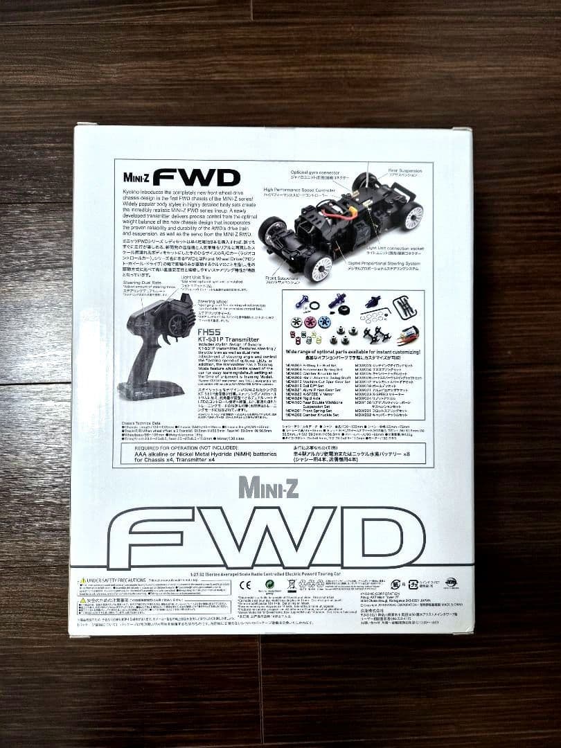 京商 ミニッツFWD Honda シビック タイプR チャンピオンシップホワイト
