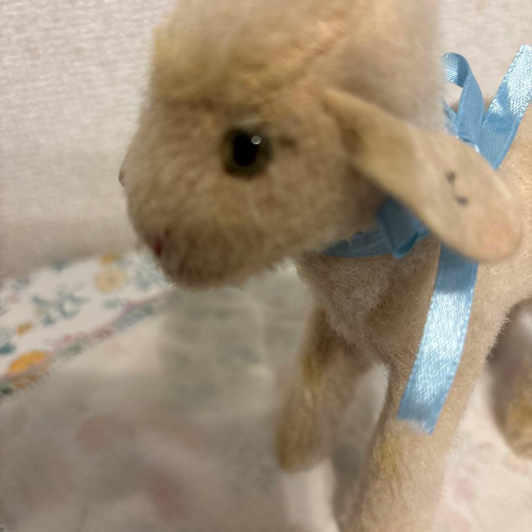 もこビンテージ　シュタイフL amby羊　14cm ①
