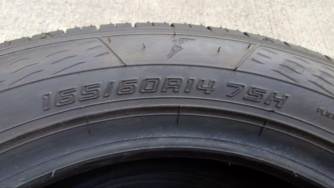 165/60R14 夏用タイヤ 2本セット