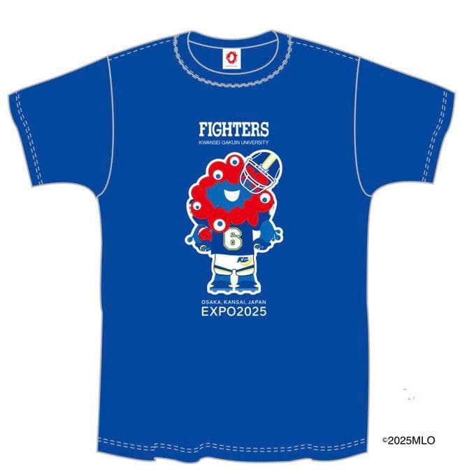 関西学院大学ファイターズ×ミャクミャク 万博コラボTシャツ Lサイズ 限定品