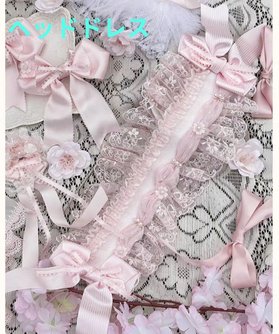 海外ロリータ 桜ワンピースセット