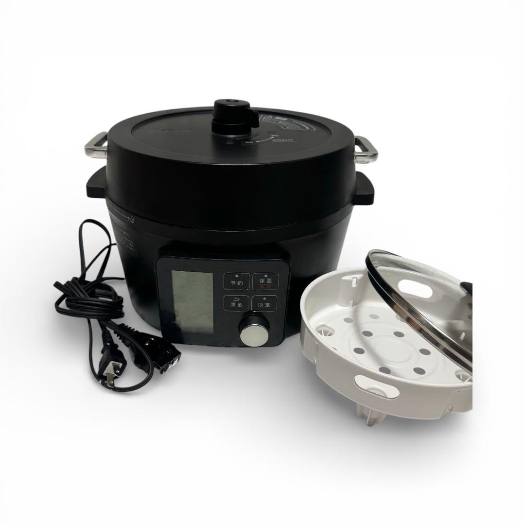 アイリスオーヤマ 電気圧力鍋 PMPC-MA4-B 4.0L 通電、動作確認済み