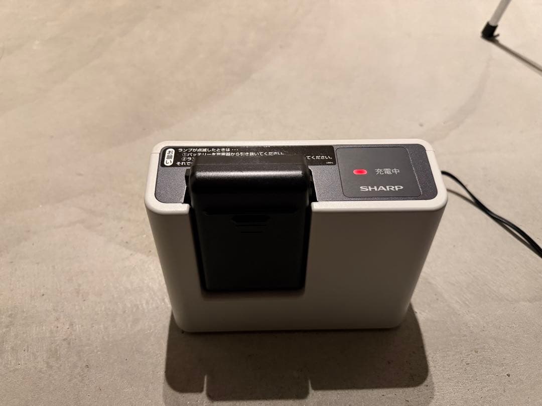 (中古)SHARP EC-AR5 スティッククリーナー バッテリー弱