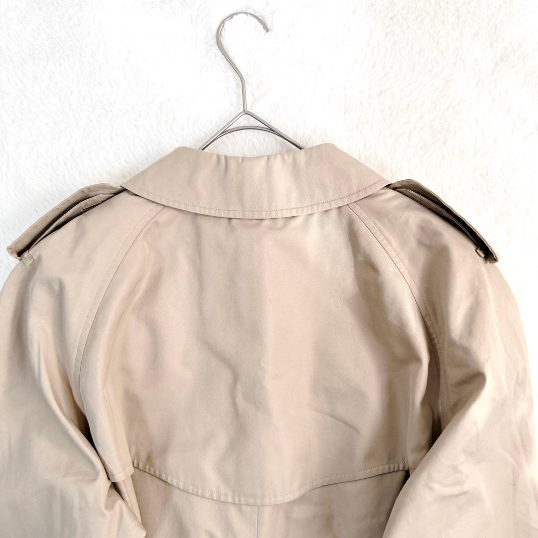 美品✨バーバリー ロング トレンチコート ウールライナー マキシ ハニーベージュ