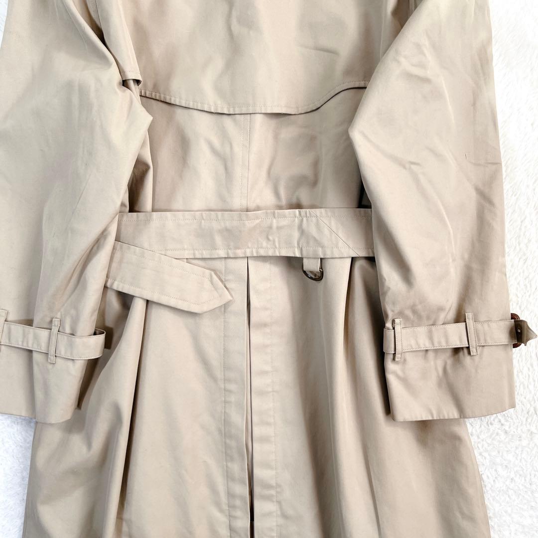 美品✨バーバリー ロング トレンチコート ウールライナー マキシ ハニーベージュ