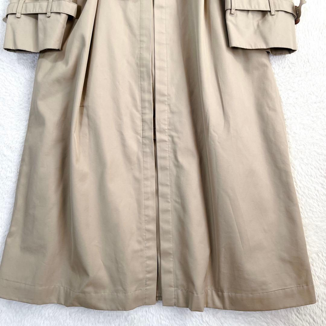 美品✨バーバリー ロング トレンチコート ウールライナー マキシ ハニーベージュ