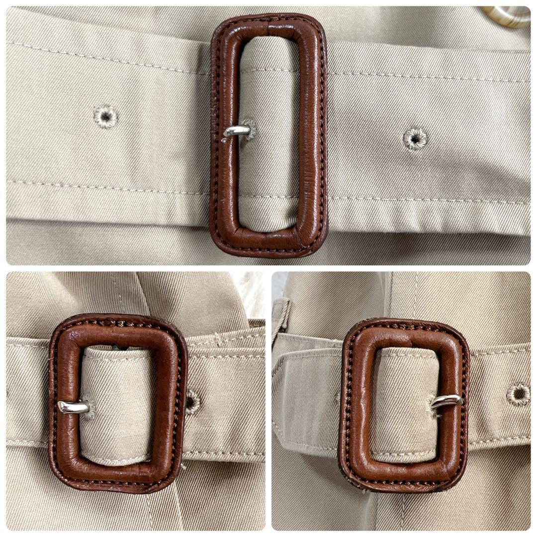 美品✨バーバリー ロング トレンチコート ウールライナー マキシ ハニーベージュ